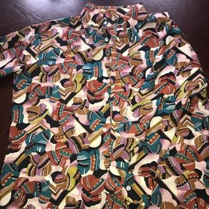 70s Style Button Up